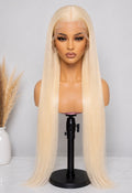 613 & Natural Black Bone Straight Human Hair 13x4/13x6 Invisible HD Lace