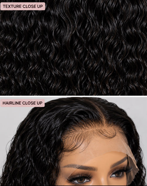 16–42inch Jerry Afro Curly Human Hair Wig | 300% Density | HD Lace | Glueless