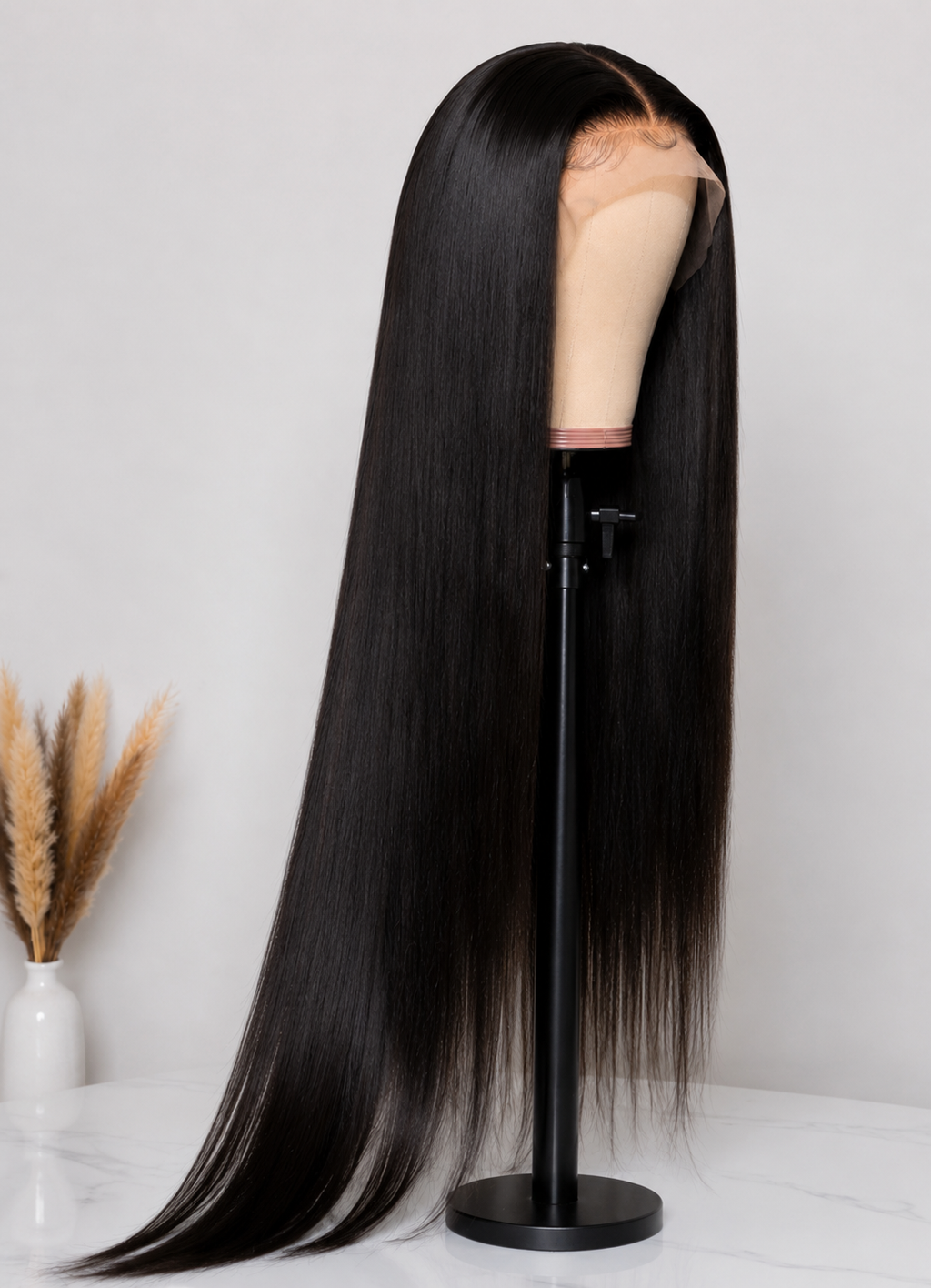 613 & Natural Black Bone Straight Human Hair 13x4/13x6 Invisible HD Lace